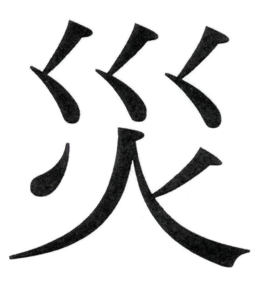 今年の漢字「災」