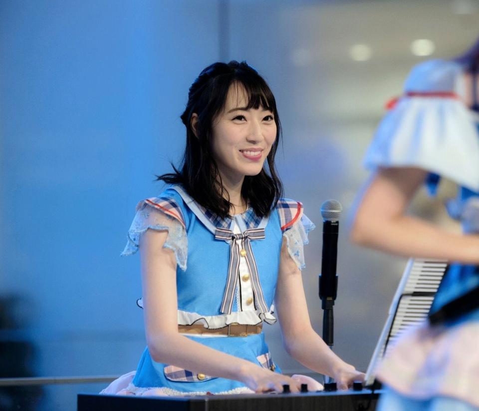 ピアノを披露した松井咲子
