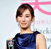 美的ビューティウーマンに選ばれた北川景子＝マンダリンオリエンタル東京（撮影・中田匡峻）