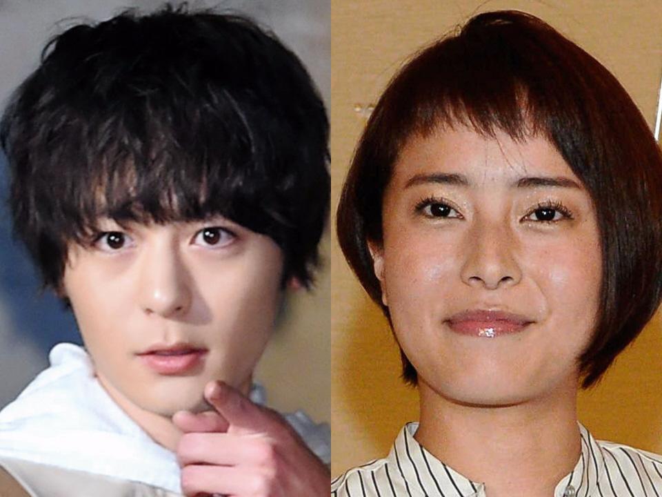 　犬飼貴丈（左）と上田まりえ