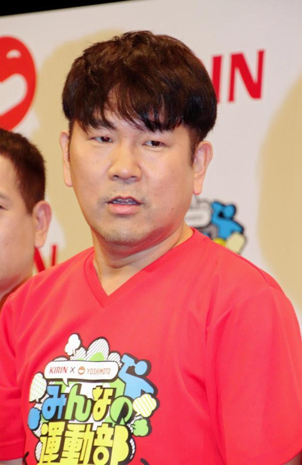 妻・木下優樹菜への愛を叫んだ藤本敏史＝東京・渋谷