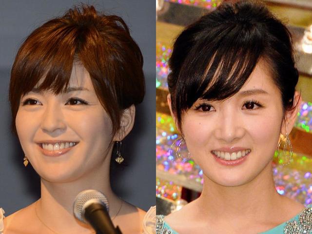 中野美奈子　高島彩 