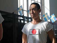 ストックホルム五輪に挑む金栗四三を演じる中村勘九郎