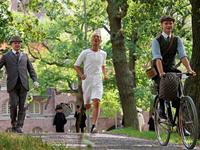 ストックホルム五輪に挑む金栗四三を演じる中村勘九郎