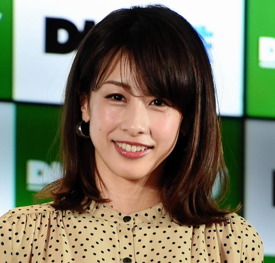 　加藤綾子アナウンサー