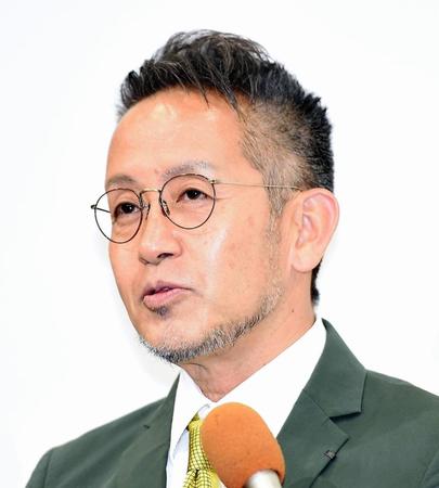 　会見で心境を語る宮本亜門氏＝東京ミッドタウン日比谷（撮影・開出牧）