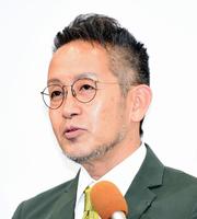 　会見で心境を語る宮本亜門氏＝東京ミッドタウン日比谷（撮影・開出牧）