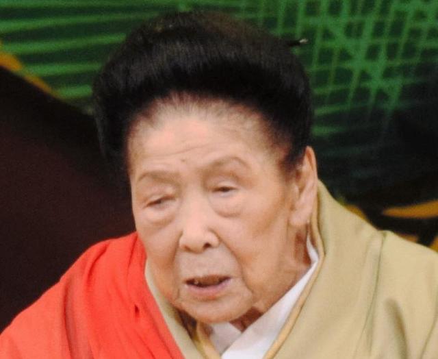 大正生まれの内海桂子 平成最後の舞台を終えて感慨深げ 芸能 デイリースポーツ Online