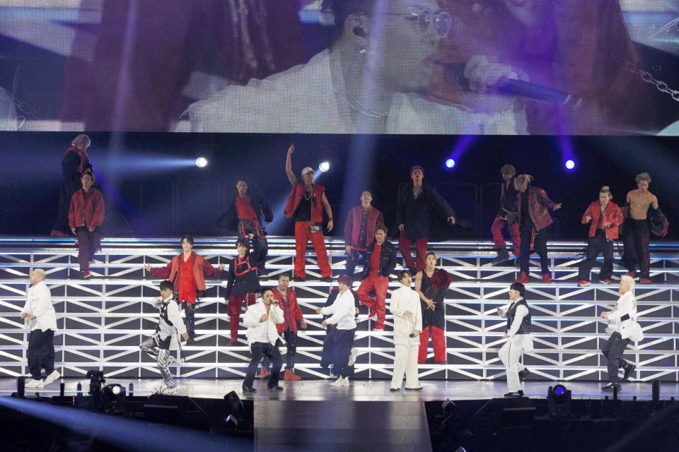 　Ｊｒ．ＥＸＩＬＥとしてファンを沸かせたＧＥＮＥＲＡＴＩＯＮＳとＴＨＥ　ＲＡＭＰＡＧＥ＝さいたまスーパーアリーナ  