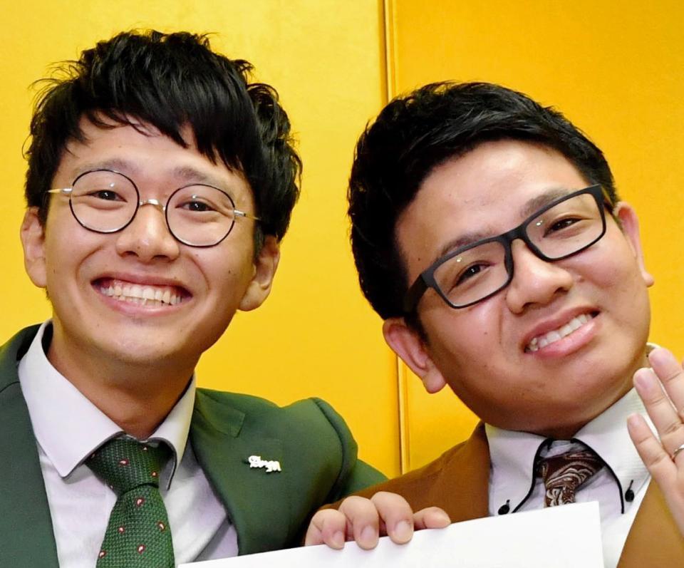 ミキの亜生（左）と昴生