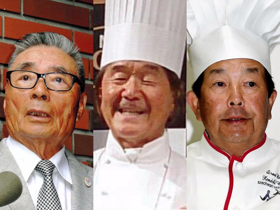 （左から）道場六三郎氏、坂井宏行氏、陳健一氏