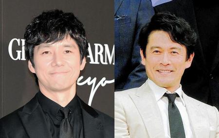 　西島秀俊(左)と内野聖陽