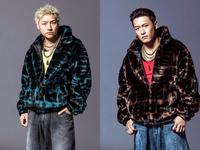 　尾々地正也役の小森隼（左）と尾々地真也役の中務裕太