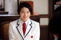 　人見絹枝さんを演じる菅原小春