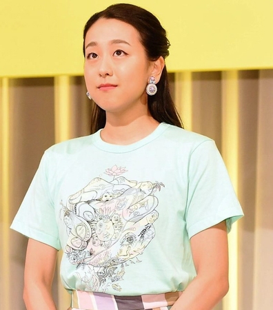 　制作発表会見に登場した浅田真央さん＝東京・日本テレビ（撮影・開出牧）