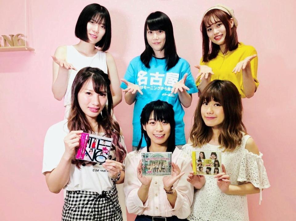 　７回目のワンマンライブに意気込むＴＥＮ６（後列左から）東方あい、藍川はるか、松村晏珠（前列左から）志築杏里、三田愛美、赤星栄里