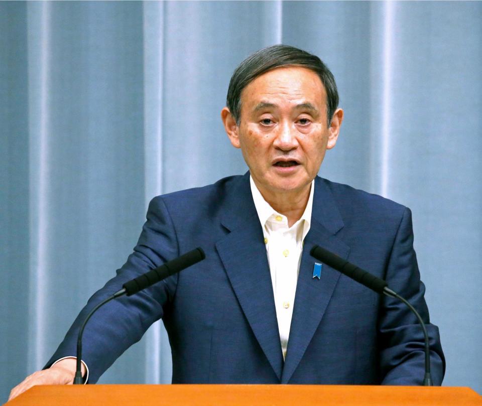 　菅義偉官房長官