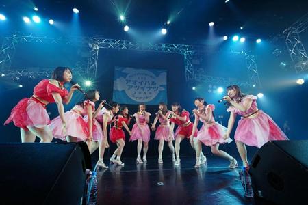 ライブツアーを完走したアップアップガールズ（２）＝都内