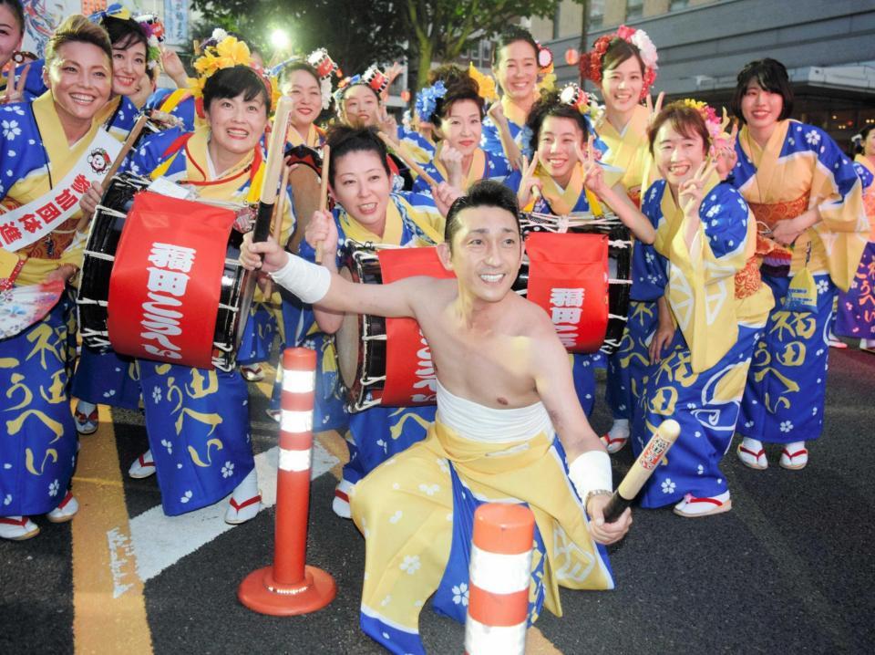 福田こうへい さんさ踊り で紅白出場に意欲 地元のギネス認定祭りに念願の参加 芸能 デイリースポーツ Online