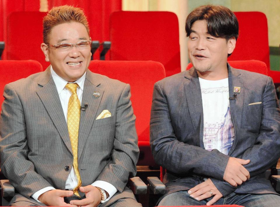 　サンドウィッチマン・伊達みきお（左）と富澤たけし