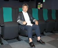 ベネチア国際映画祭への意気込みを語った是枝裕和監督＝東京・ギャガ本社