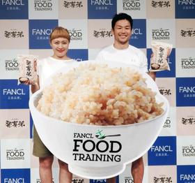 元ラグビー日本代表・廣瀬　発芽米にトライ「おいしい」