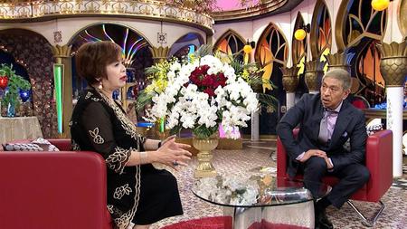 対談した上沼恵美子（左）と松本人志