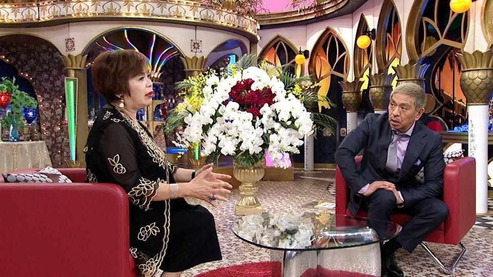 対談した上沼恵美子（左）と松本人志