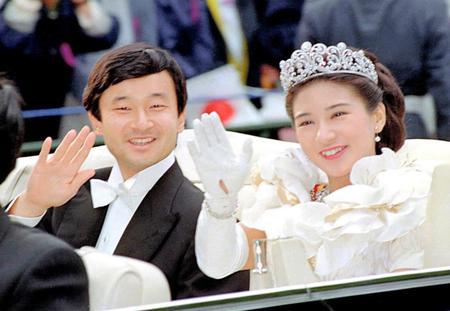 　１９９３年６月９日のご成婚パレード