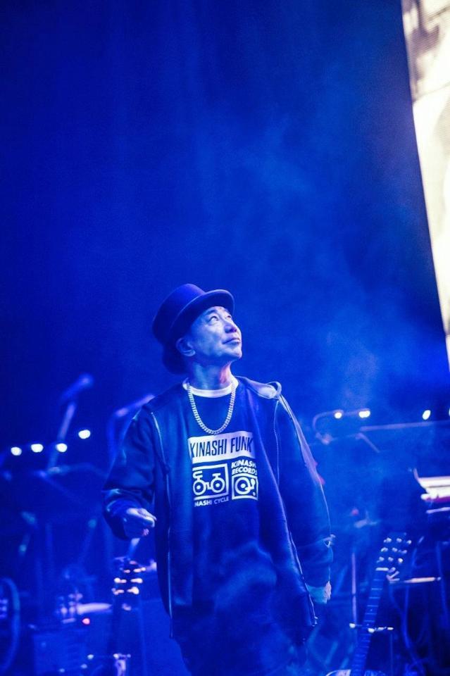 ソロ初アルバムの発売記念イベントを行った木梨憲武＝東京・ＬＩＮＥ　ＣＵＢＥ　ＳＨＩＢＵＹＡ