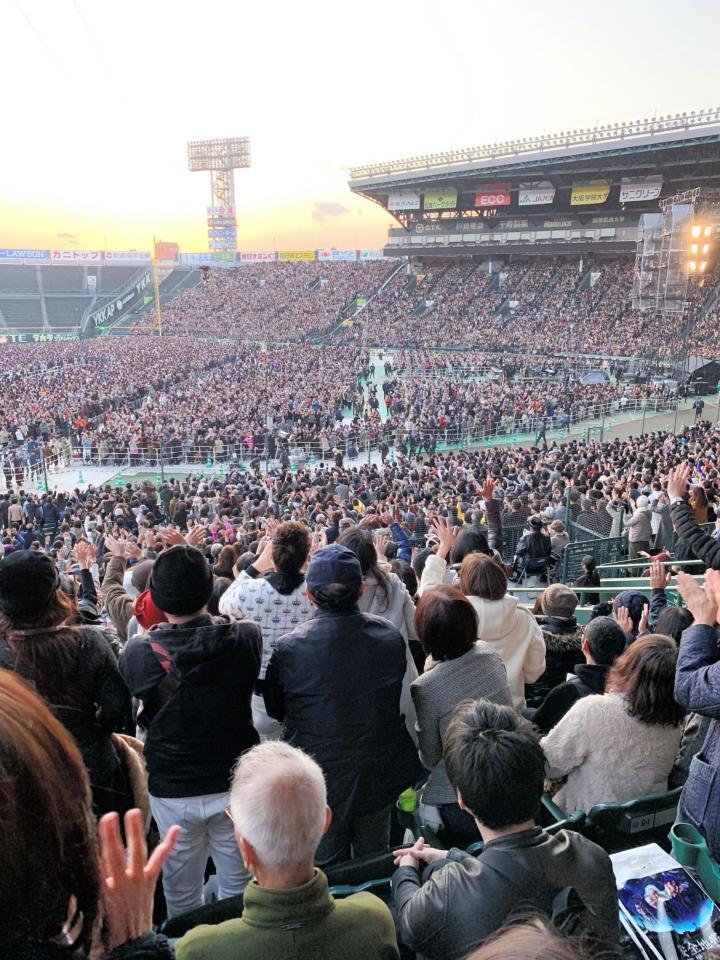 安全地帯 初の甲子園球場ライブ 34年ぶりスタジアムライブに3万8千人 芸能 デイリースポーツ Online