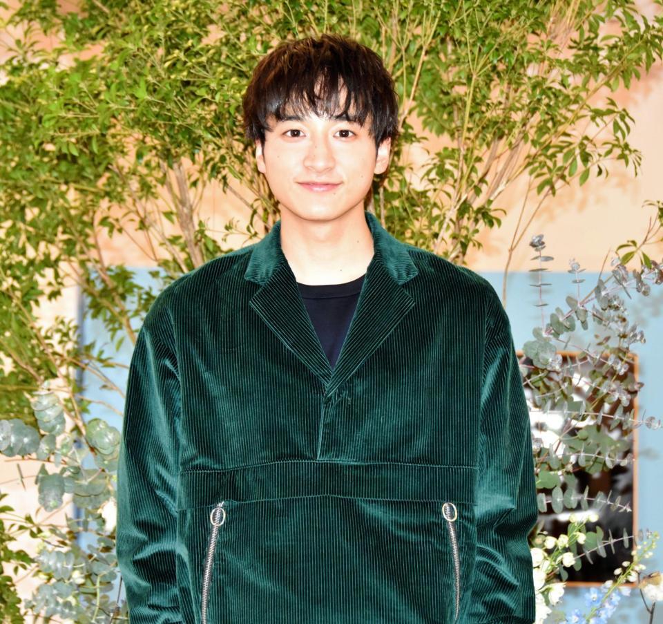 イベントに登場した小関裕太＝東京・世田谷ものづくり学校