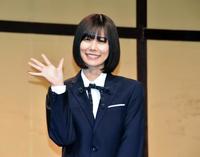 初主演舞台に挑む有村藍里＝東京・築地本願寺ブディストホール