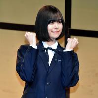 初主演舞台に挑む有村藍里＝東京・築地本願寺ブディストホール