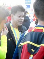大阪マラソンで完走したジミー大西＝大阪市内