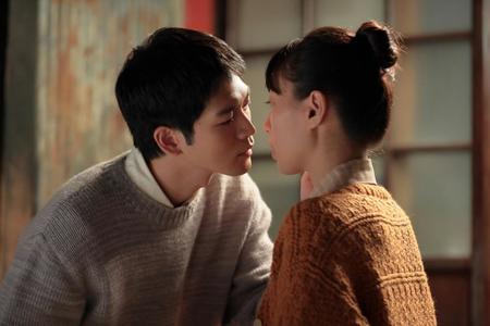 ふたりのこれからについて話をしていたところ、八郎（松下洸平）が喜美子（戸田恵梨香）に…