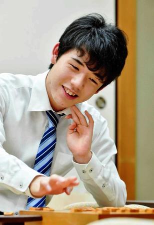 　聖火ランナーに決定した藤井聡太七段