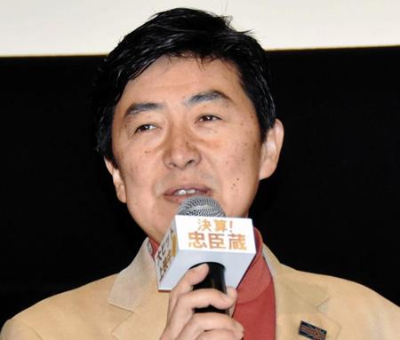 今月１１日の舞台あいさつで司会を務めた笠井信輔アナウンサー