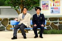 　収録に参加した岡村隆史（右）と稲田直樹