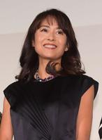 　笑顔の後藤久美子＝東京・丸の内ピカデリー（撮影・金田祐二）