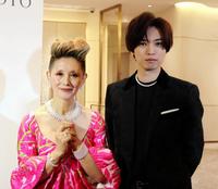 三遊亭円楽、夏木マリ 三遊亭円楽、夏木マリ