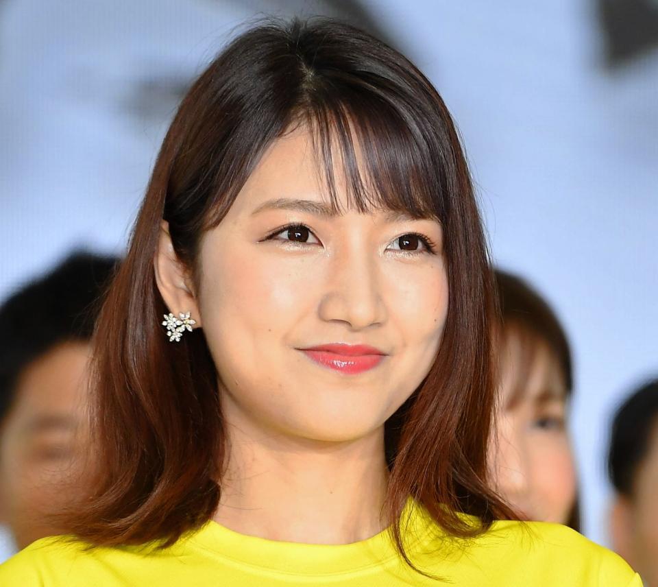 三田友梨佳アナウンサー