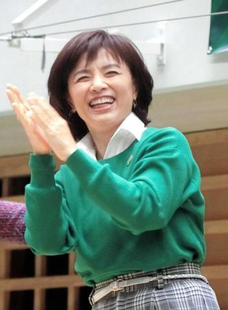 　「ＴＯＫＹＯ縁ジョイ！」の開会式イベントに登場した榊原郁恵