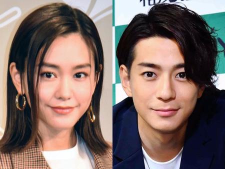 　桐谷美玲（左）と三浦翔平