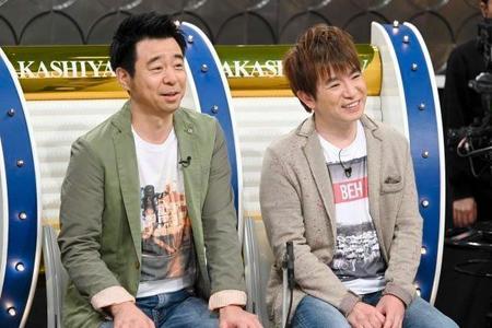 「痛快！明石家電視台」に出演したよゐこの有野晋哉（左）と濱口優（写真提供・ＭＢＳ）