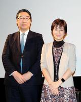 映画のトークイベントを行った前川喜平氏（左）と望月衣塑子氏＝都内