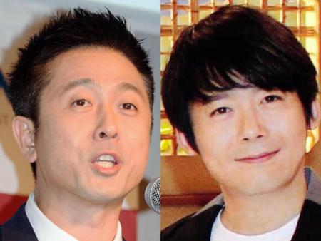 ロザンの宇治原史規（左）と菅広文