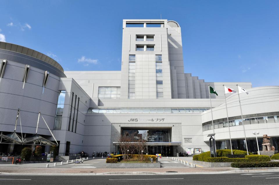 鈴木杏樹らが出演する「罪のない嘘」が行われるＪＭＳアステールプラザ＝広島