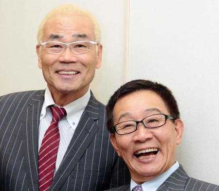 オール阪神巨人のオール巨人（左）とオール阪神