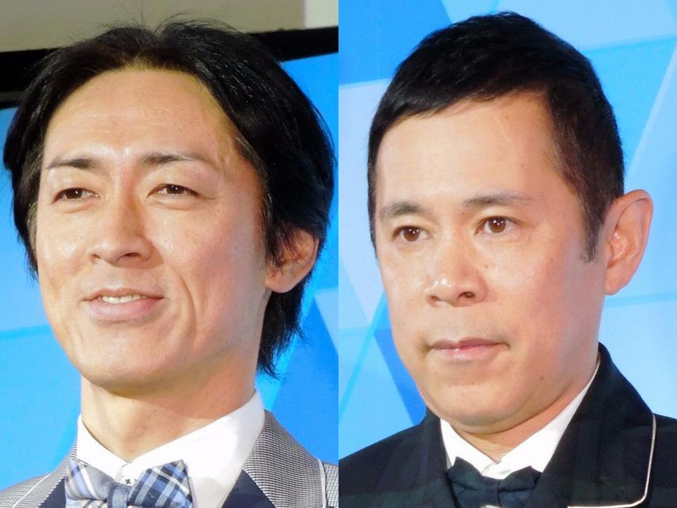 ナインティナイン・矢部浩之（左）と岡村隆史